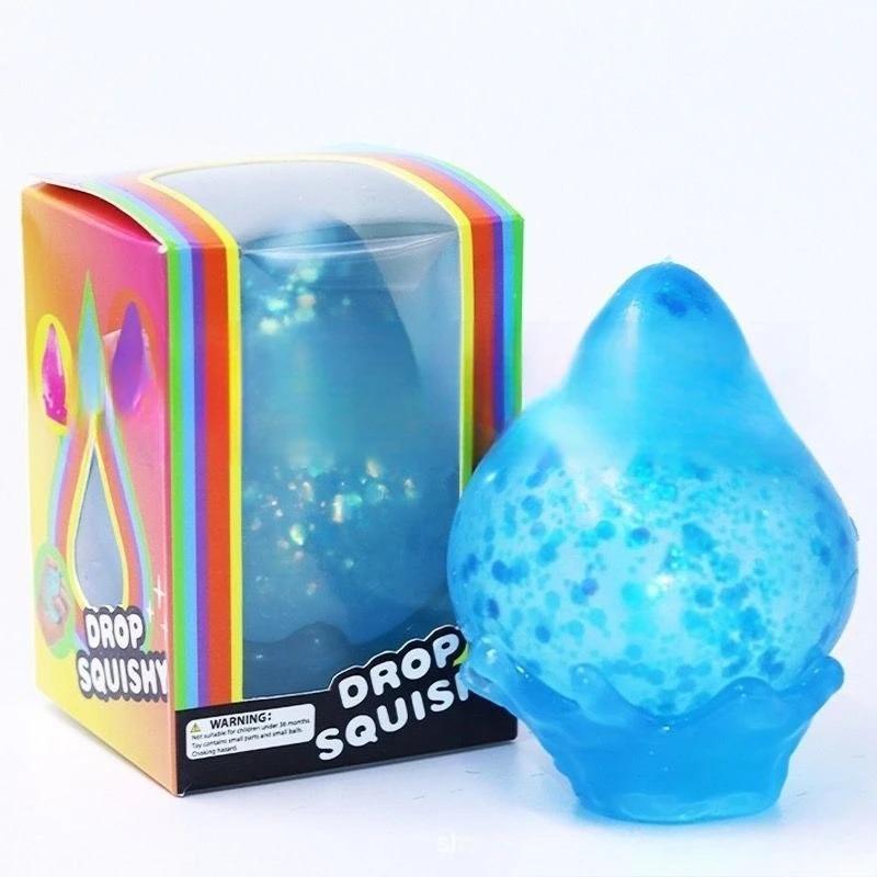 

Nee Nice Cube,Cute Bear Rain Drop Maltose,Stress Resistant Toy That Relieve Anxiety,Relax And Grip Desktop Decorative With Box Gifts белый