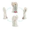 Handcrafted Religious Link Monument Cemetery Ornament Detailed Angel Figure Underweight Resin Sculpture For Gardens