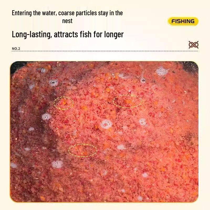 Enhanced Fast-Dissolving Vita Rice Fishing Bait Cubes for Wild Carp & Bream