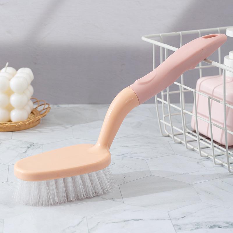 Long Handle Non-Stick Oil Kitchen Cleaning Brush with Hanging Feature