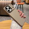 Apple iPhone 17 Pro Max Case: Skin-like Texture, Metal Lens Buttons, Frosted Finish, Anti-fall Protection.
