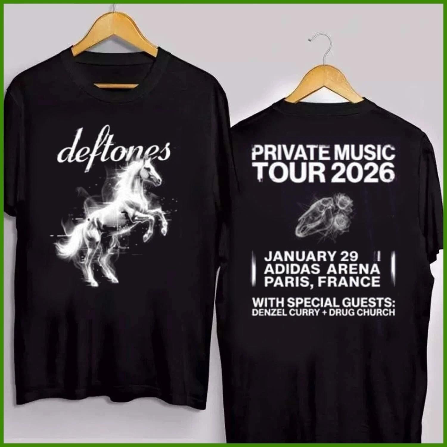 

HOT - Deftones Private Music Tour 2026 January 29 2026 Reprint Gildan Cotton 4XL