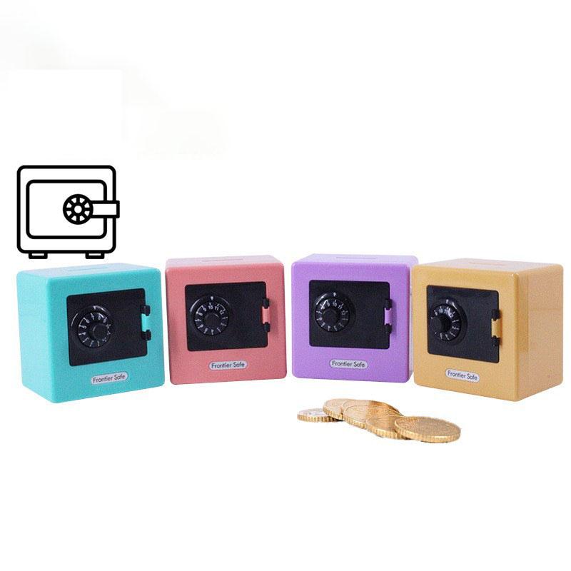 Children's piggy bank 1PCS only in and out of the piggy bank lockbox storage coin bank ornament toys