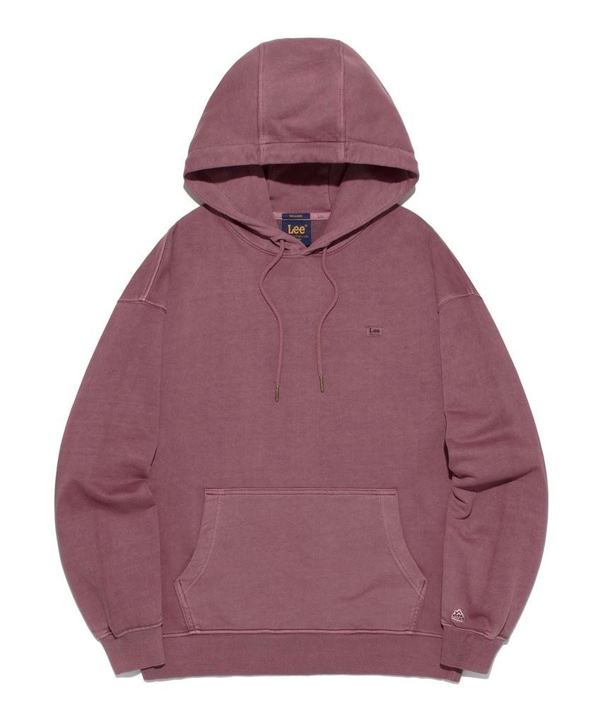 Dye Label Hoodie Pigment Pink