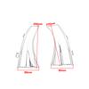 Chrome Motorcycle Parts Heat Shield Air Deflectors For Victory Cross Country Cross Country Tour Magnum Cross Roads Hard-Ball