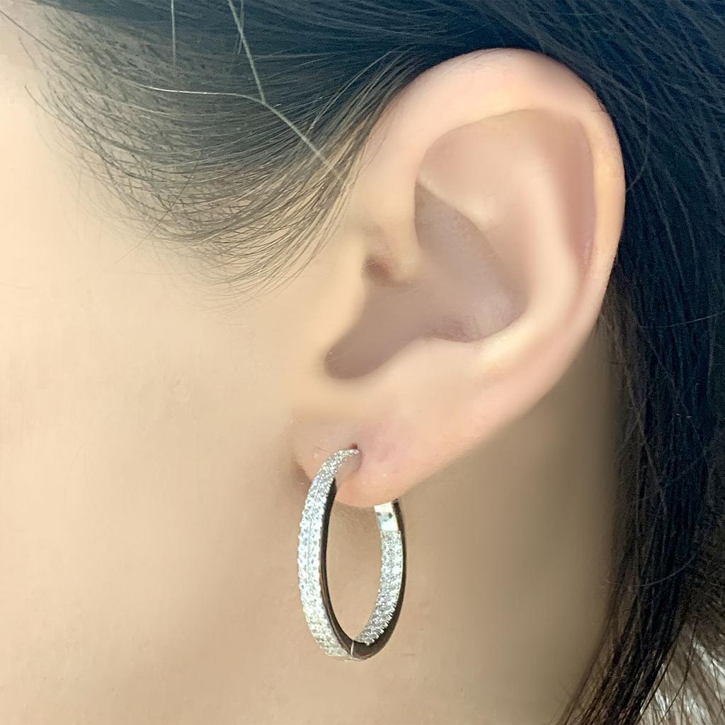 Silberohrringe mit Zirkonia (1977750)