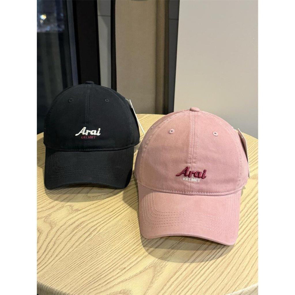 New Korean Style Fashion Letter Baseball Cap Women's Spring/summer Sun Hat Wide Brim Face-slimming High-quality Men's Ins Style