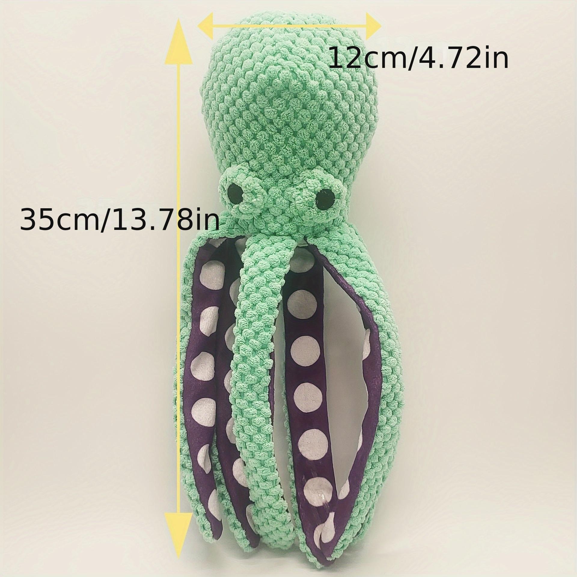 

1pcsDog Plush Vocal Octopus Toy Bite-resistant Corgi Teddy Pet Small Dog Shiba Inu Teeth Grinding Self-pleasure and Boredom Relief Artifact 1pcs зелёный