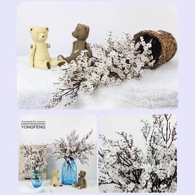 Gypsophila Artificial Flowers Branch High Quality Cherry Fake Plants Bouquet Living Room Vase for Home Wedding Autumn