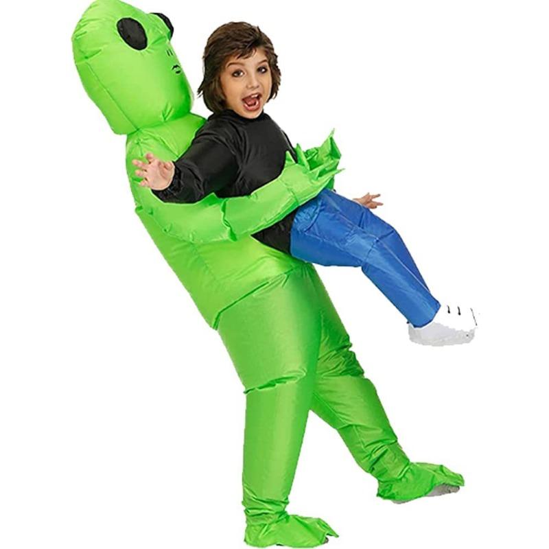 Halloween alien inflatable costume holiday dress up spoof horror props Christmas cos costume inflatable
