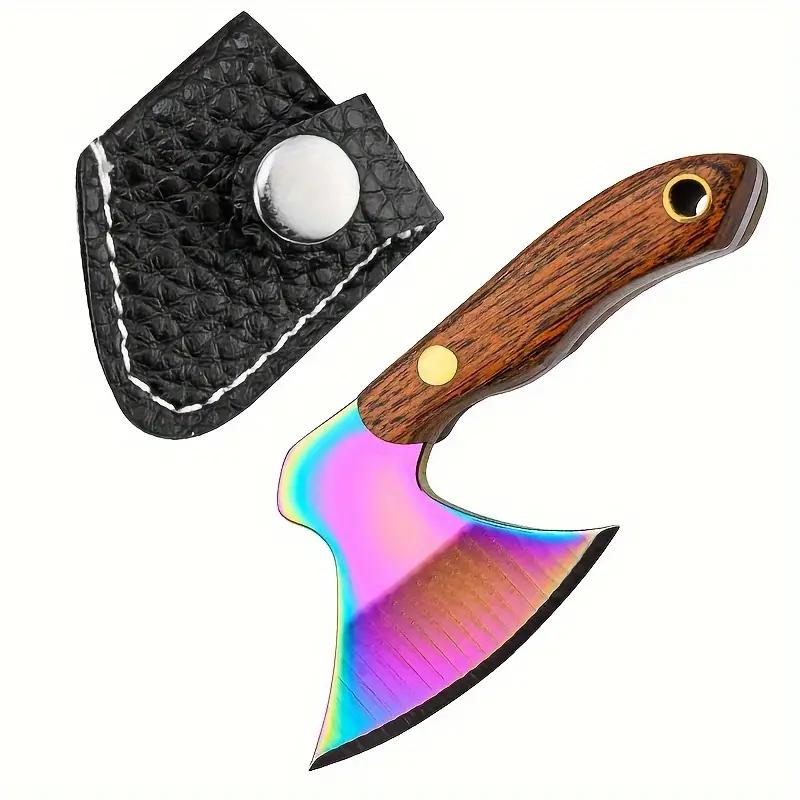 Mini Axe Keychain Box Opener, Parcel Tape Cutter Solid Metal Blade, Portable Daily Package Opener Tool