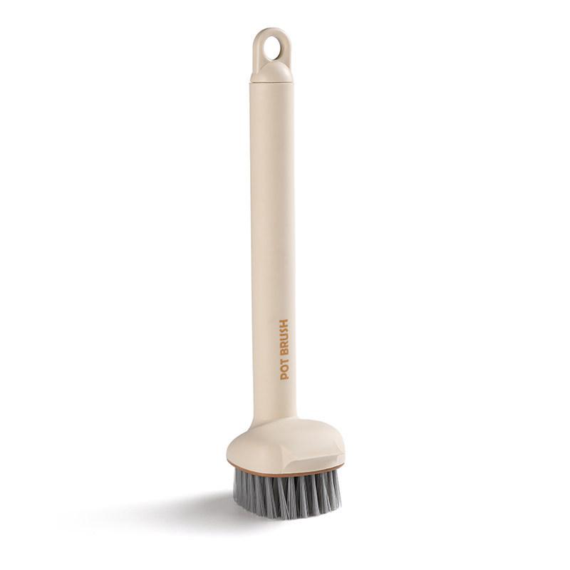 Dish Brush With Handle Kitchen Scrub Brushes For Cleaning Dish Scrubber With Stiff Bristles For Sink Pots Pans