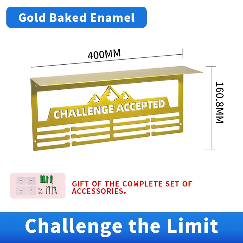 Factory Direct Custom Large Wall Hanger Metal Medal Display Rack for Bulk Medals & Awards Storage