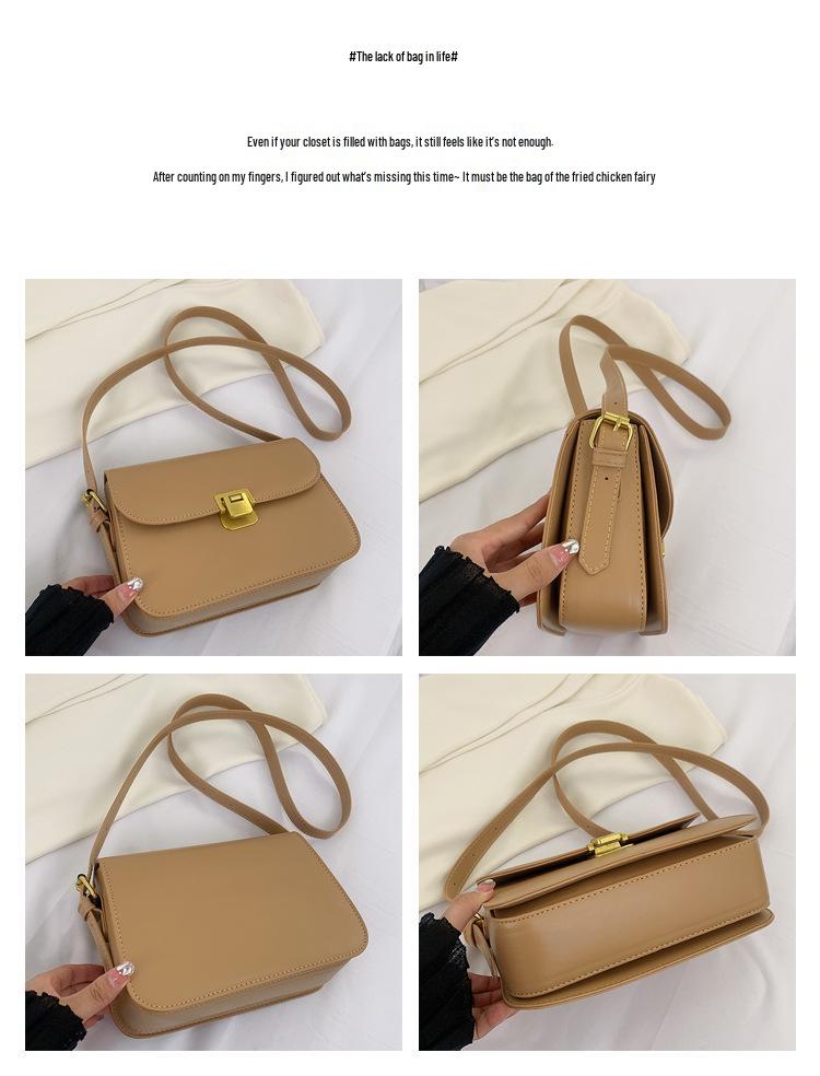 2026 Stylish High-End Tofu Bag: Versatile Single Shoulder & Crossbody