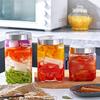 Thickened Food Bottle Large Capacity Kimchi Jar Miscellaneous Organizer Sealed Glass Jar Household