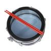 Multipurpose Beginner Drumsticks 5A Drumsticks Nylon Plastic Texture for Ensuring Long Time Use and Comfortable Handling