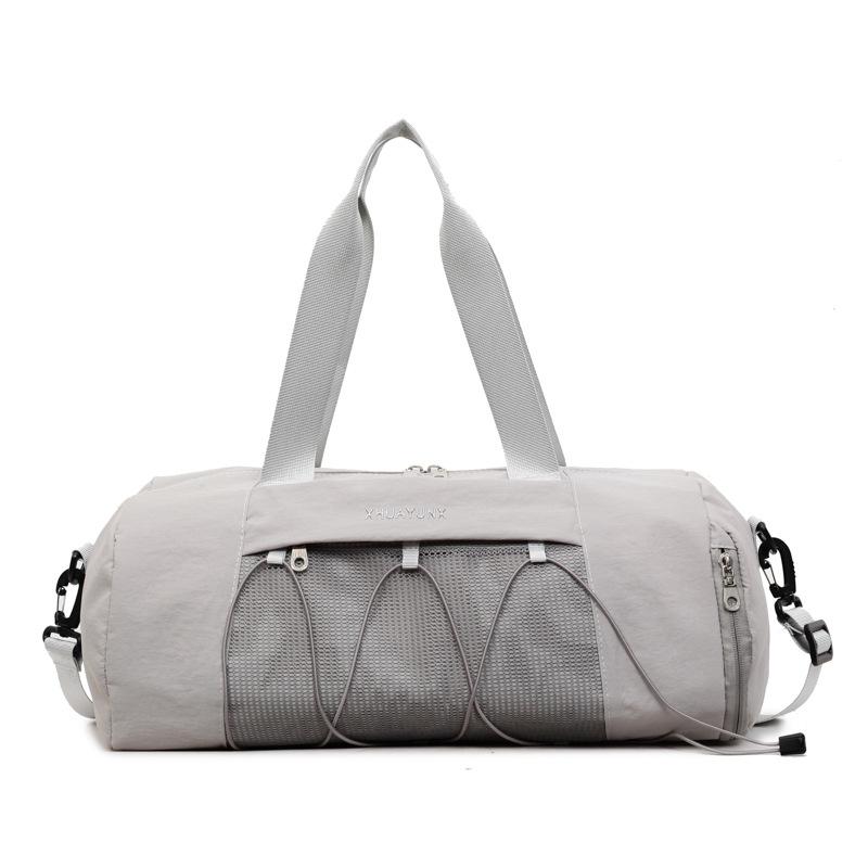 Bolsa de fitness gran capacidad bolsa de viaje de ocio compartimento independiente para zapatos de un solo hombro portátil bandolera equipaje