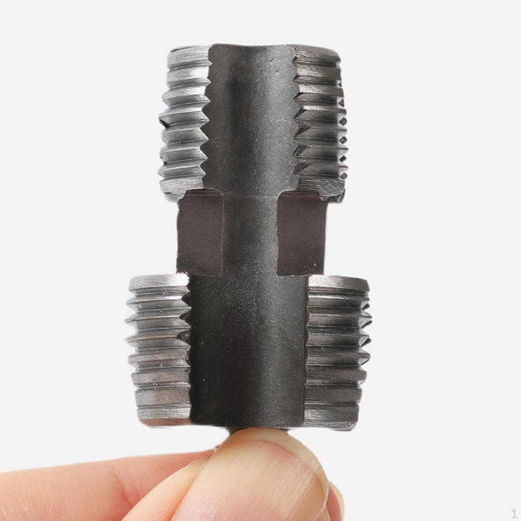 NPT Pipe Tap Set for Electric Drill Home Renovation Thread Cutter 1/2 In 3/4 Maintenance Plumbing