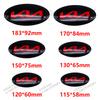 ABS Pro KIA Sportage Ceed Cerato Optima Sorento Picanto Soul Rio Autopříslušenství Přední Znak na Kapotu Auta Zadní Znak na Kufr Samolepka ljcmw22