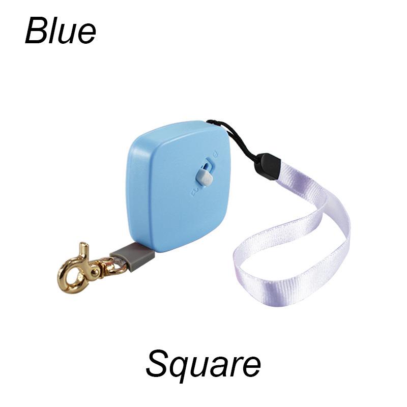 Laisse pour chien rétractable 2M Automatique Portable Facile à transporter Extensible Laisse pour lapin hamsters Pour chiot chat petit animal de compagnie Promenades extérieures