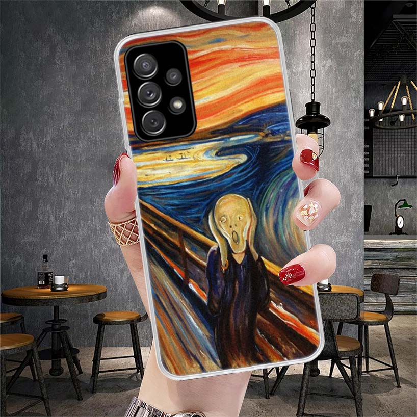 Van Gogh Oil Art Painting Soft Phone Case For Samsung Galaxy S22 S23 S24 S25 Edge S26 Ultra S20 FE S21 Plus + Fundas Coque Galax