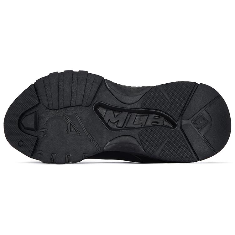 New MLB Big Ball Chunky Low Top Chunky Sneakers Unisex Black 3ASHBCW3N-50BKS