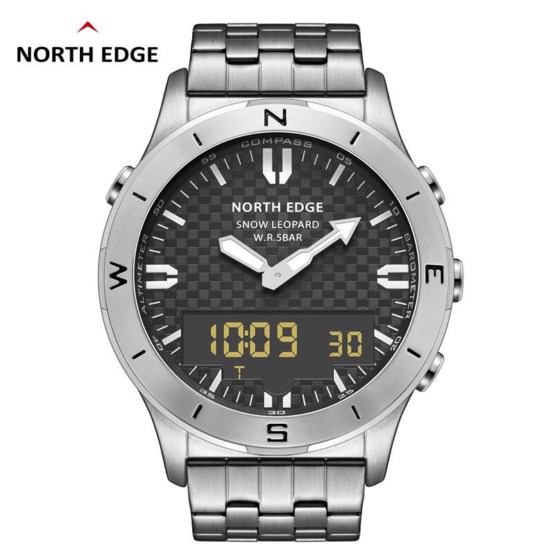 Multifunctional Outdoor Sport Smartwatch: Waterproof, Altimeter, Barometer, Compass, Stopwatch, Alarm