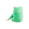 Shinada Global Mochi Series Mochikaeru Frog Green (Large) 22 x 22 x 30 cm Plush Frog Animal MOKR-0350G