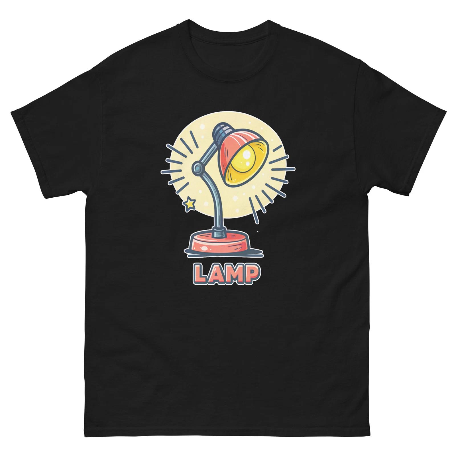 

Lamp Popular Illustration Object T-Shirt 2XL