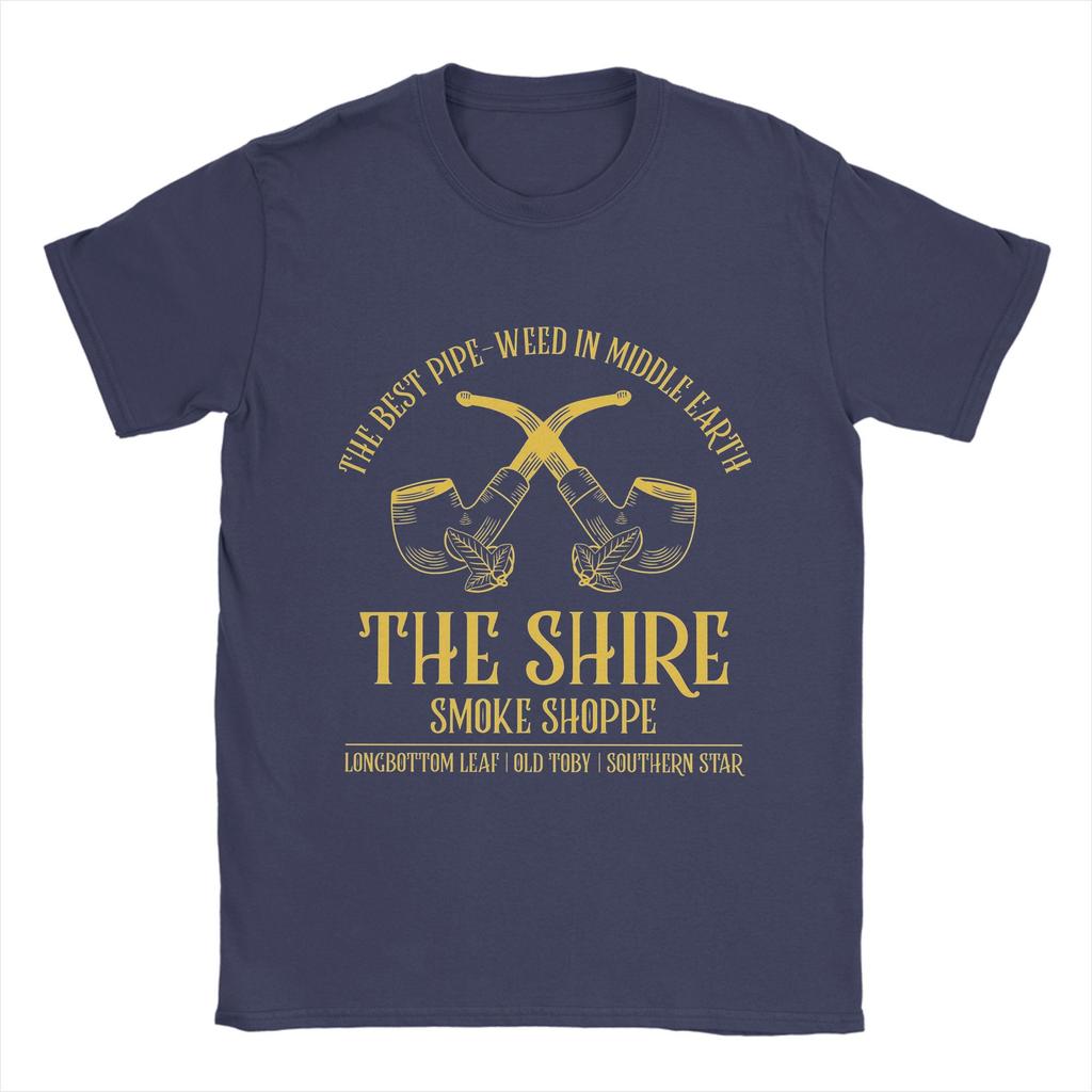 Men T-Shirts L-Lords Of The R-Rings   Vintage 100% Cotton Tees Short Sleeve The Shire Smoke T Shirt Round Collar Clothing Unique