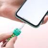2 Stück USB-Datenkabel-Schutz Cartoon-Tier Ladekabel-Hülle Für USB-Laden