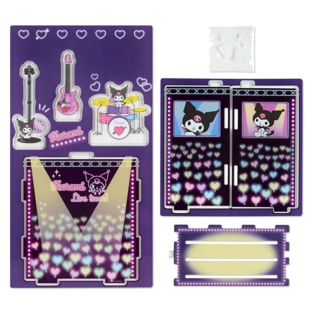 Sanrio Kuromi Acrylic Stand Room Live Venue 868892 (Enjoy Idol)