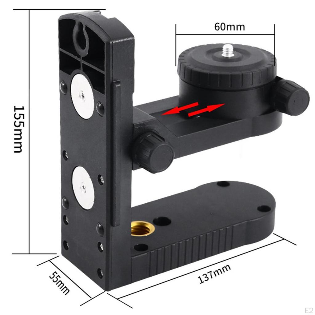 Wasserwaage Halterung L-förmig Hochleistung Universal Multifunktionshalter Ersatz Professionell