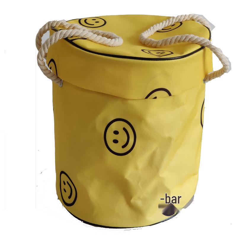 Children's Quick Storage Bag for Toys: Fabric Basket with Zipper