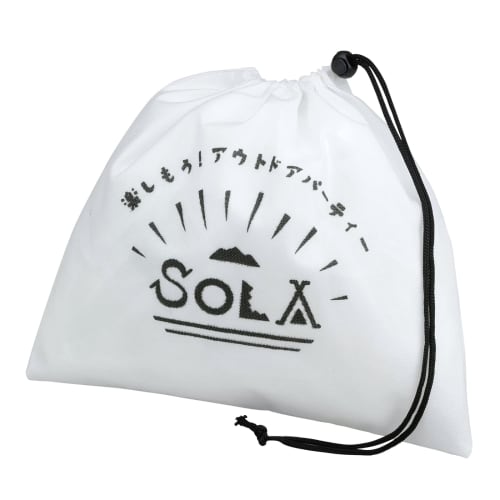 Kakusee SOLA PP-03 4-Piece Stackable Stainless Steel Outdoor Mugs Set with Compact Storage Bag for Camping