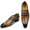 Fashion Luxury Brand Men Shoes Formal Casual Loafer High Quality Vintage Business Office DressParty Genuine Leather Comfortable Hot Sale