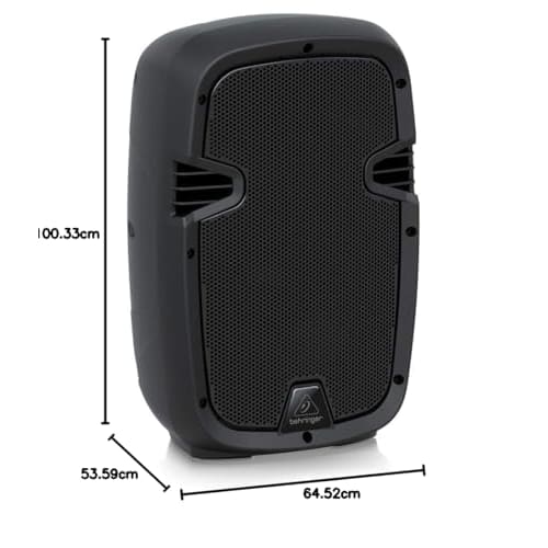 Behringer PK108 Passive Speaker, 8-inch, 350W Power Input, 2-Way, Single Unit