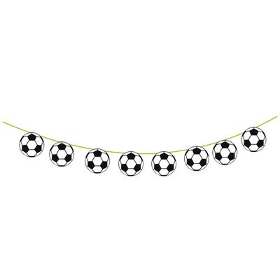 Soccer Themed Party Banner For Birthday Celebrations Soccer Birthday Party Supplies Soccer Party