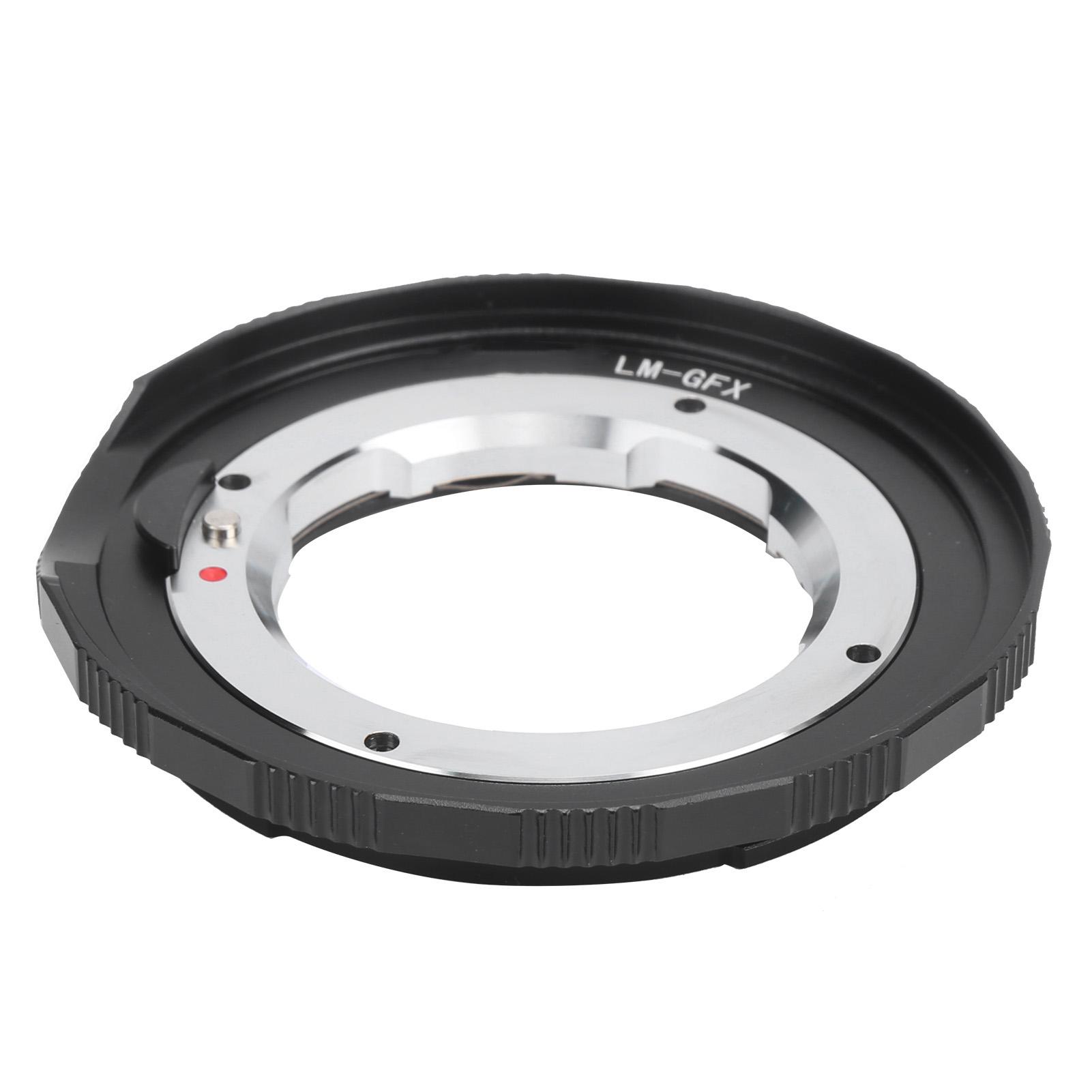 

NEWYI LMGFX Lens Adapter Converter Ring for Leica LM Lens to for Fujifilm GFX Camera