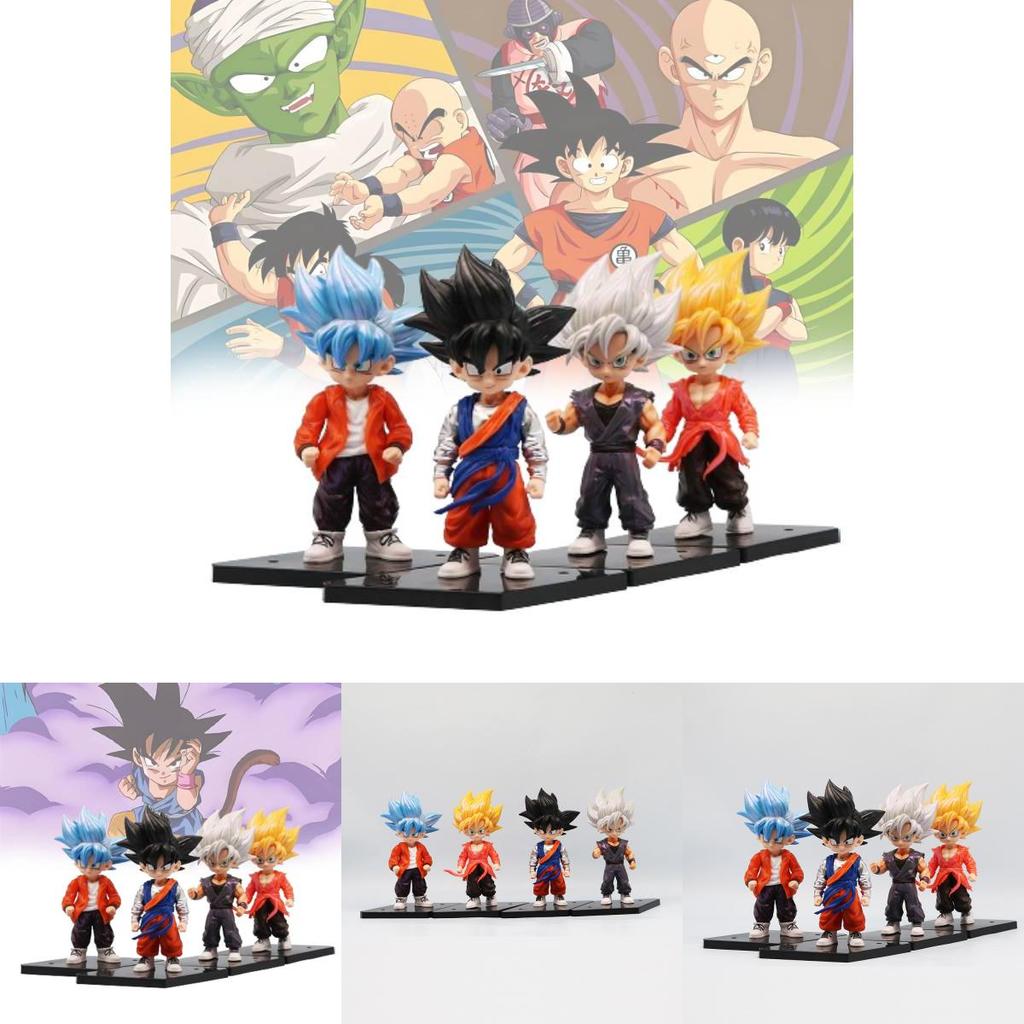 Eye-catching Q Version Goku Figurine From Dragon Ball Z With Wonderful Craftsmanship For Collecting