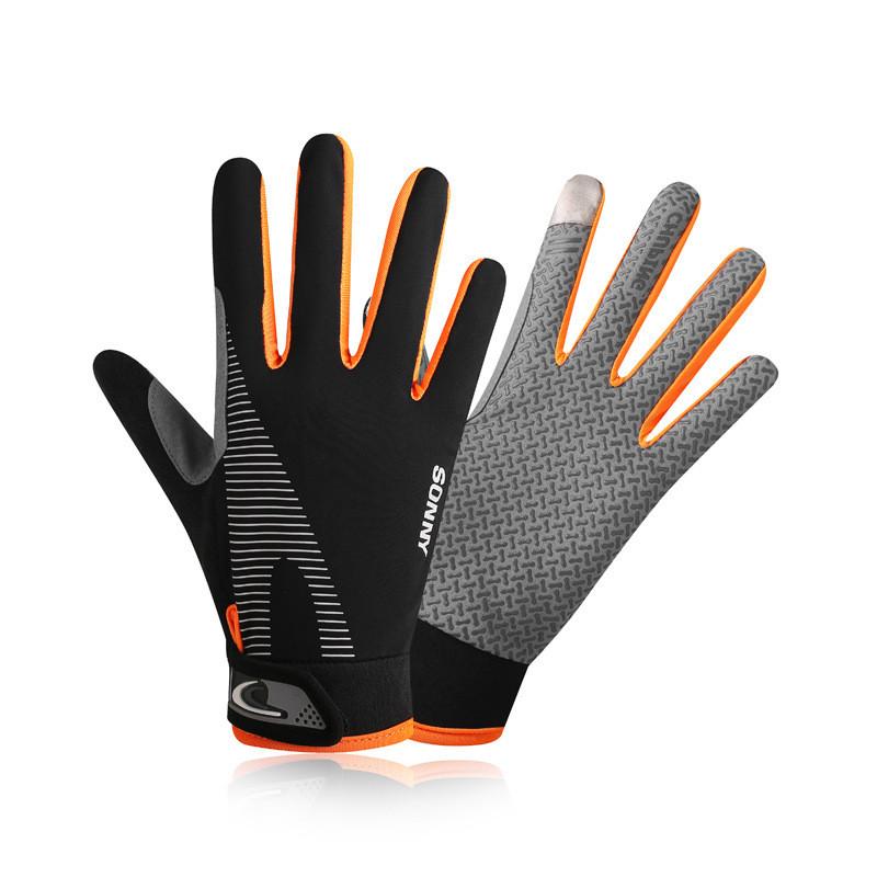 Ice Silk Cycling Gloves Outdoor Mountain Climbing Fishing Non Slip Touchscreen For Summer Sports