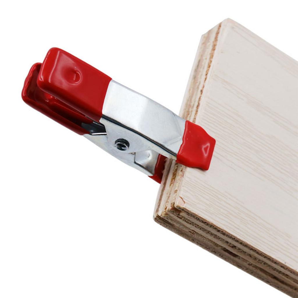 10 Stück Metall A-förmige Klemmen 2 Zoll Federklemmen Holzbearbeitung Griff Leistungsstarke Werkzeuge Festklemmen Heimwerkerwerkzeug