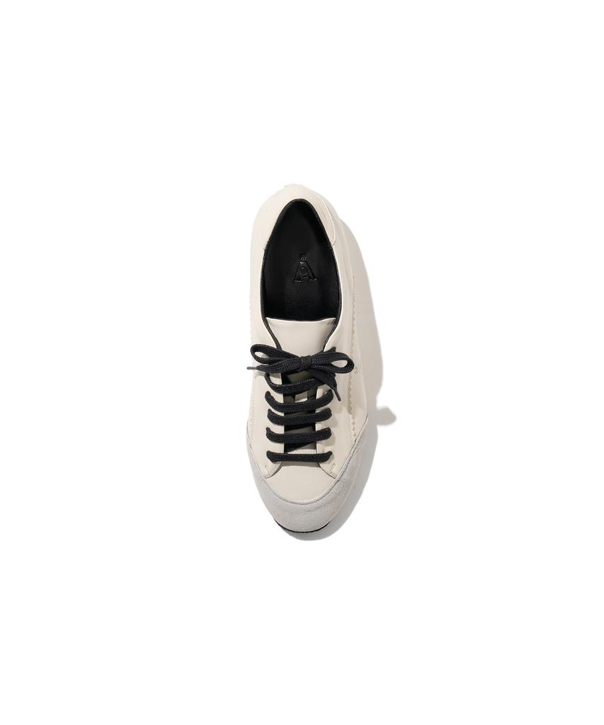 Aprilfor 505 Off-White Solid Marumaru Sneakers