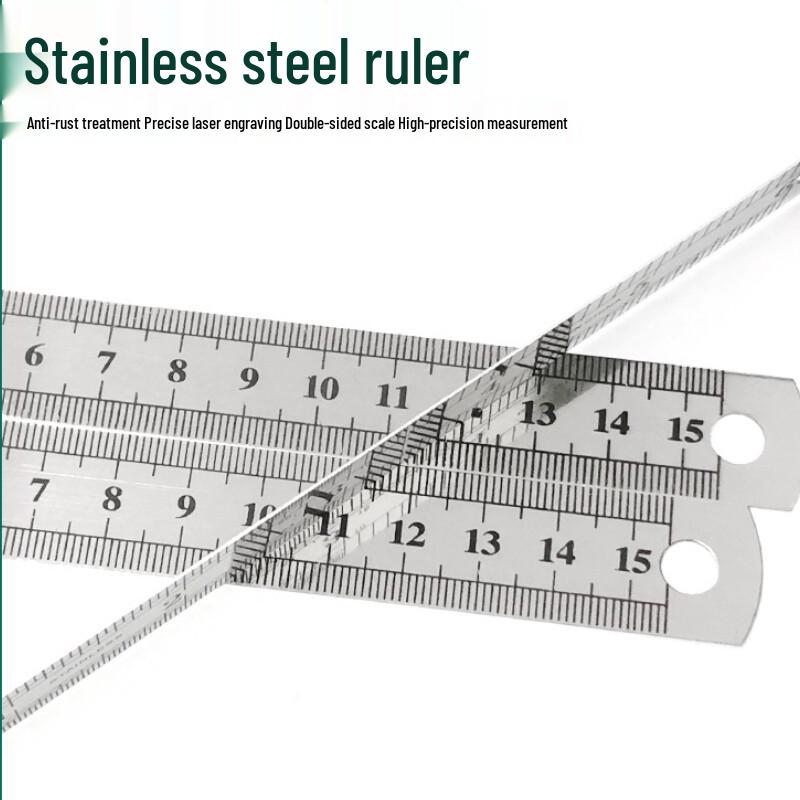 Stainless Steel Measuring Ruler