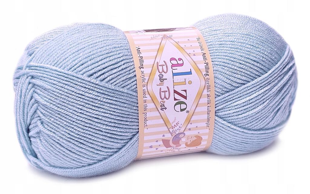 Alize Baby Best Soft and Delicate Yarn for Children, Not Blue 183