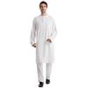Men's Plus Size Ethnic Round Neck Robe Set - Middle Eastern and Southeast Asian Style