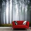3d Forest Wallpaper Morning Fog Landscape Wall Painting Living Room Bedroom 3d Wallpaper Home Decoration