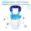 1Pc Baby Nipple Fresh Food Fruit Milk Feeding Bottles Learn Feeding Drinking Water Straw Handle Teething Pacifier
