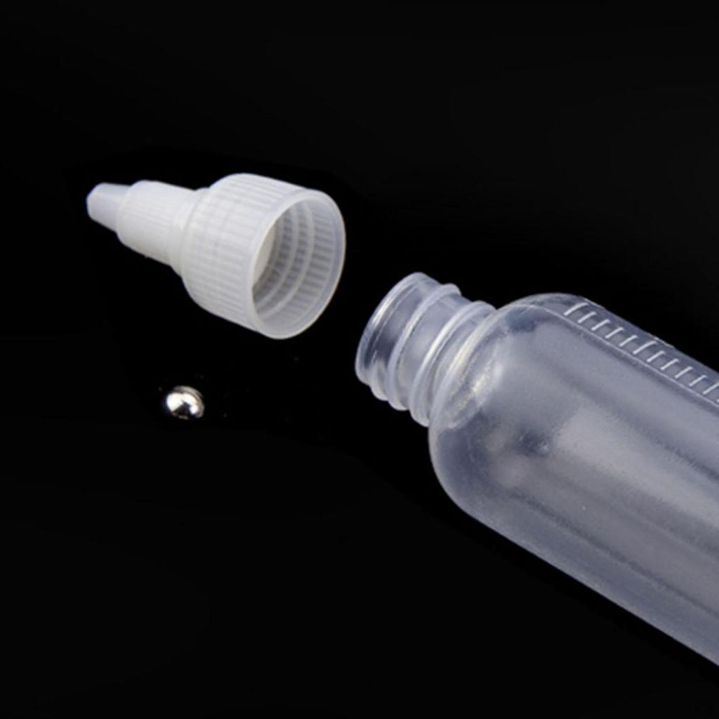 10 Pieces Dispensing Bottles Storage Containers Leakproof Round Convenient Squeezing for