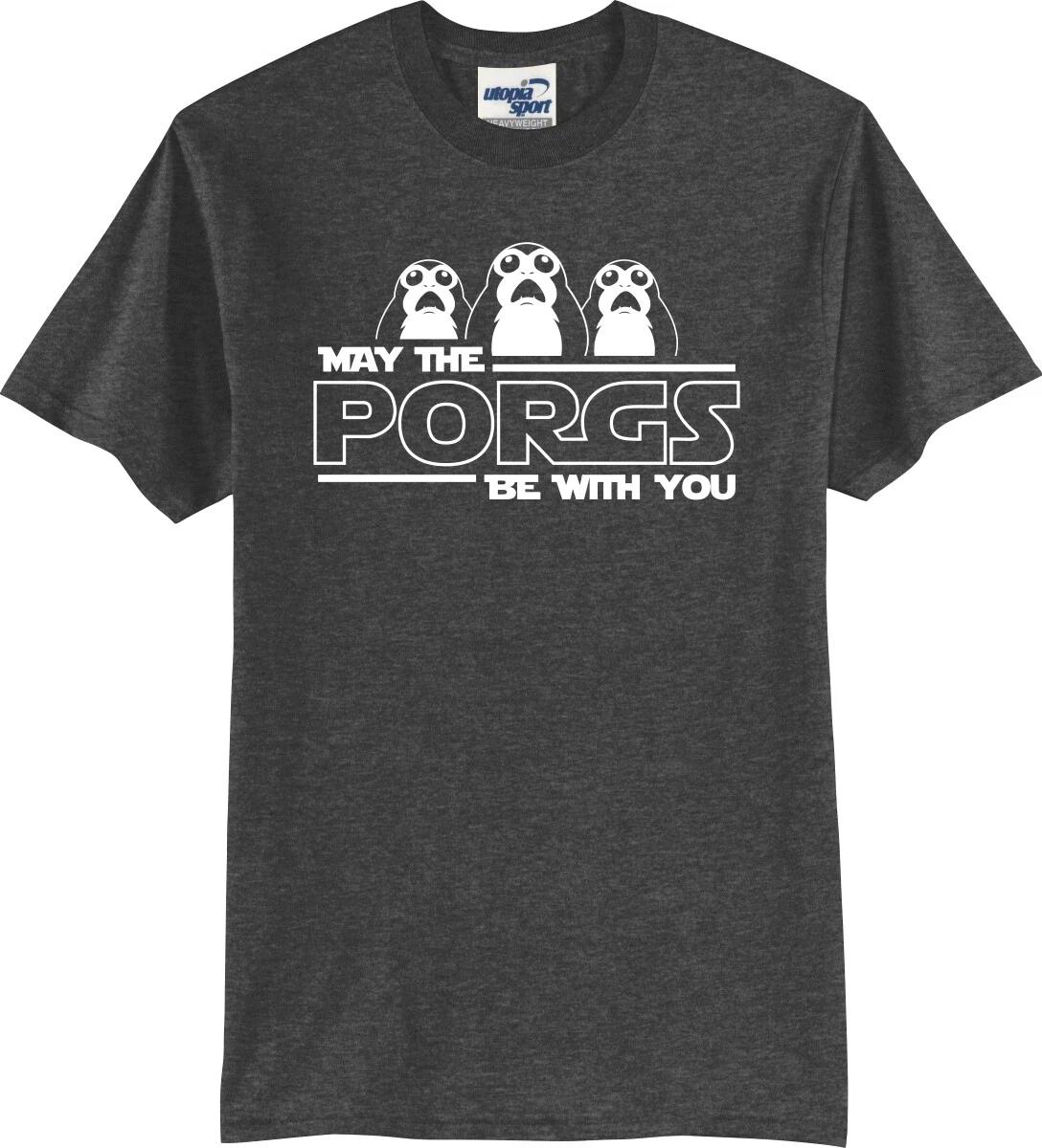 May The Porgs Be With You Funny Unisex T shirt (S-5X) XL